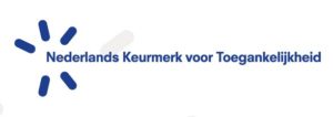 Logo van het Nederlands Keurmerk voor Toegankelijkheid